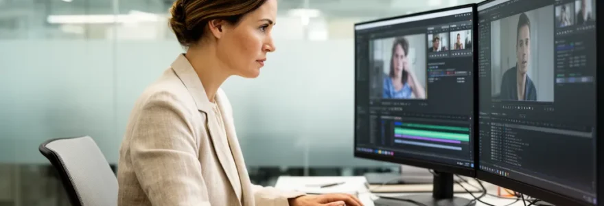 Responsable communication consultant des vidéos multilingues sur écrans multiples